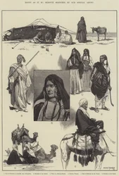 Egypte zoals het is, Bedoeïenenschetsen